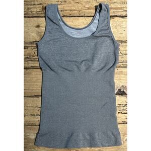 Skinny Girl Women’s Size S Grey Smoothers And Shapers Tank Top NWOT